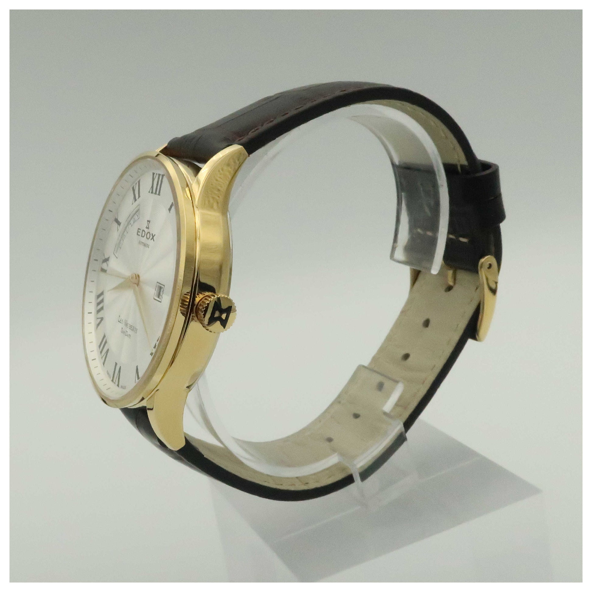 Edox Les Vauberts Men's Automatic Watch 83010-37J-AR-SDV - Image #4