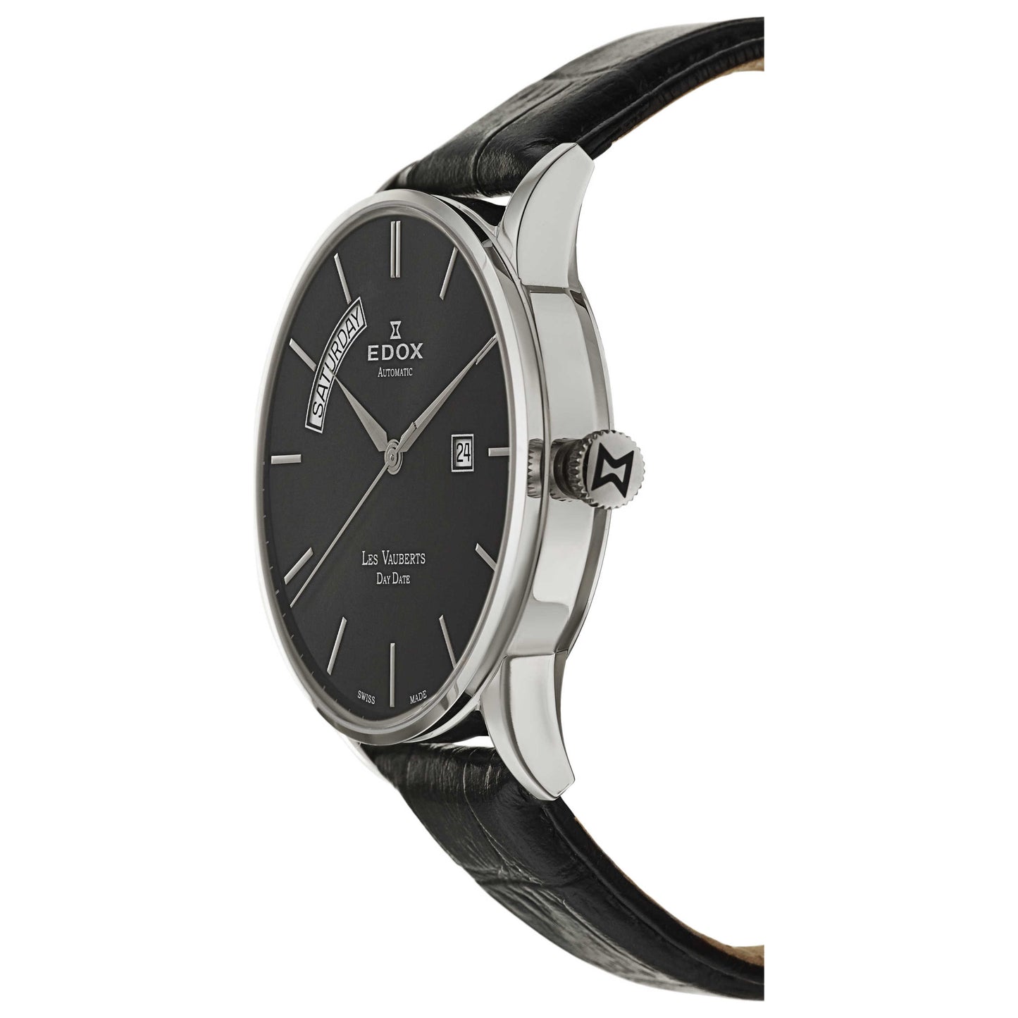 Edox Les Vauberts Men's Automatic Watch 83010-3N-NIN - Image #4
