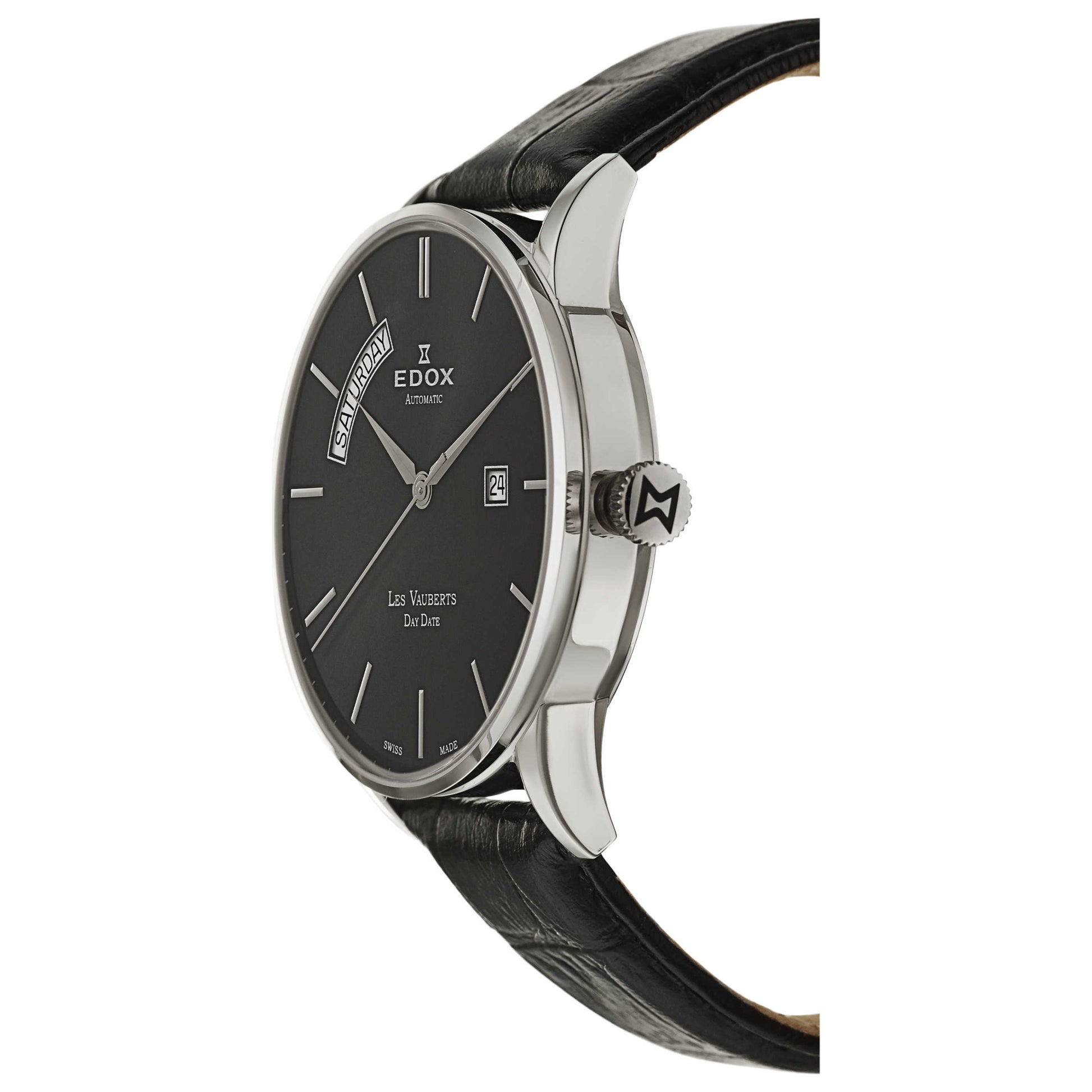 Edox Les Vauberts Men's Automatic Watch 83010-3N-NIN - Image #4