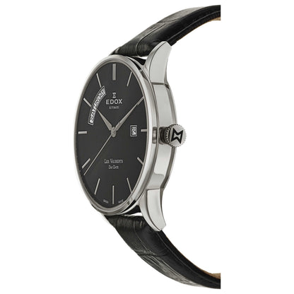 Edox Les Vauberts Men's Automatic Watch 83010-3N-NIN - Image #4