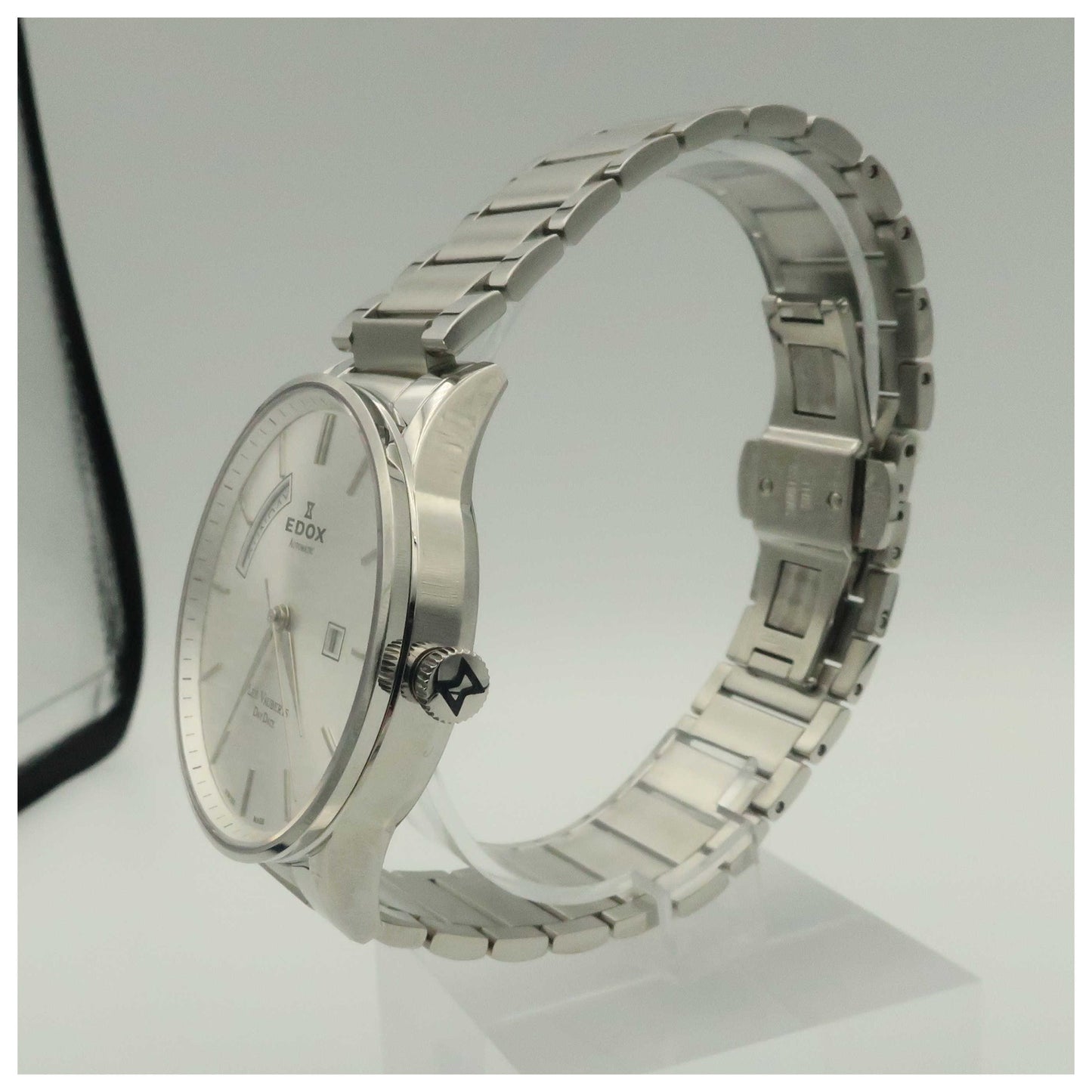 Edox Les Vauberts Men's Automatic Watch 83011-3B-AIN-SDV - Image #4