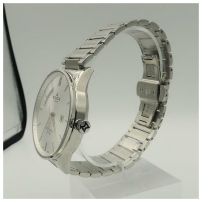 Edox Les Vauberts Men's Automatic Watch 83011-3B-AIN-SDV - Image #4