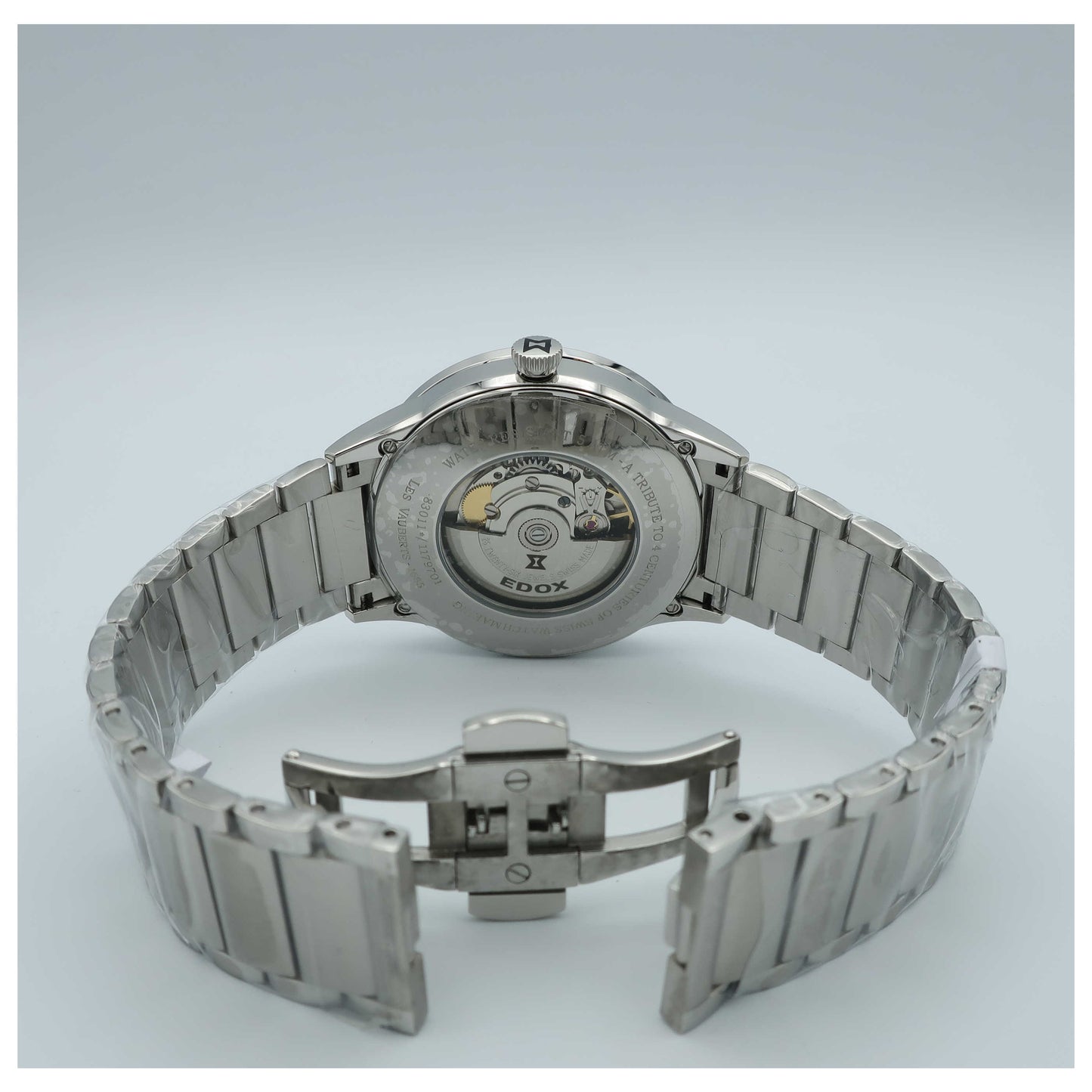 Edox Men's Automatic Watch 83011-3B-AIN-SD - Image #7