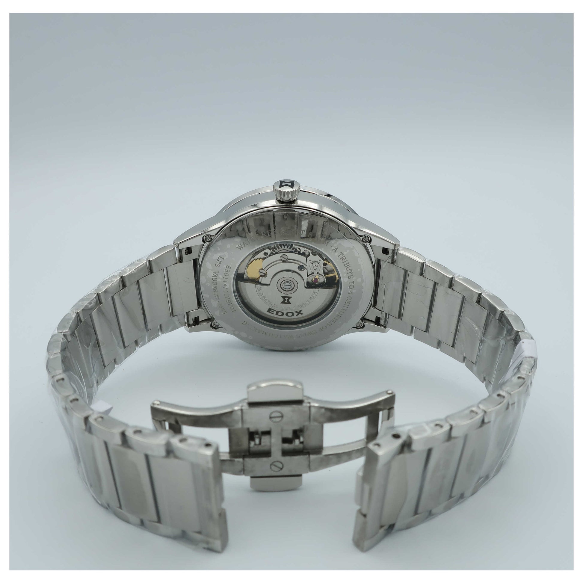Edox Men's Automatic Watch 83011-3B-AIN-SD - Image #7