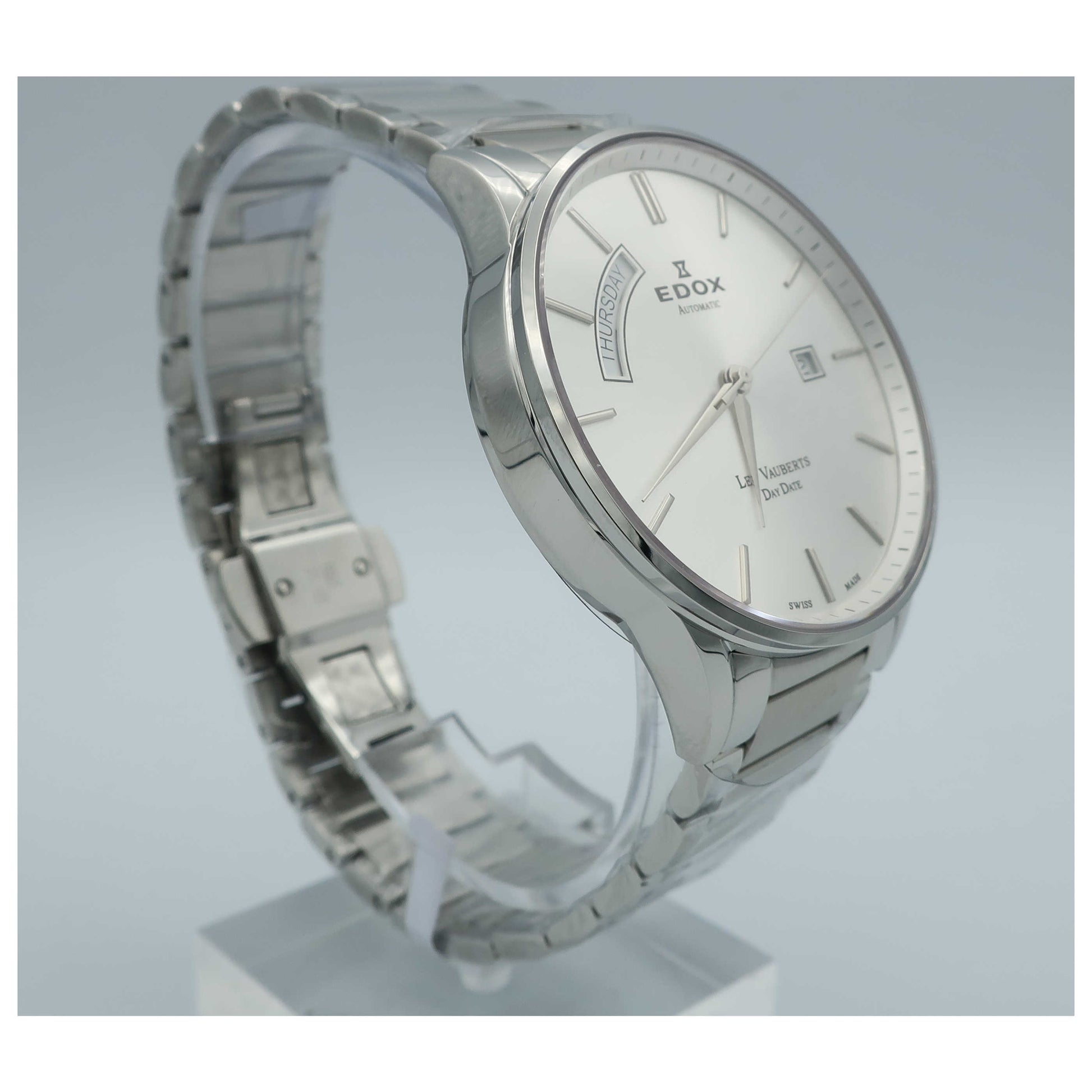Edox Men's Automatic Watch 83011-3B-AIN-SD - Image #3