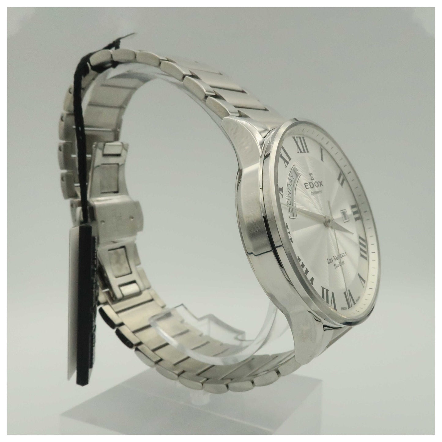 Edox Les Vauberts Men's Automatic Watch 83011-3B-AR-SDV - Image #3