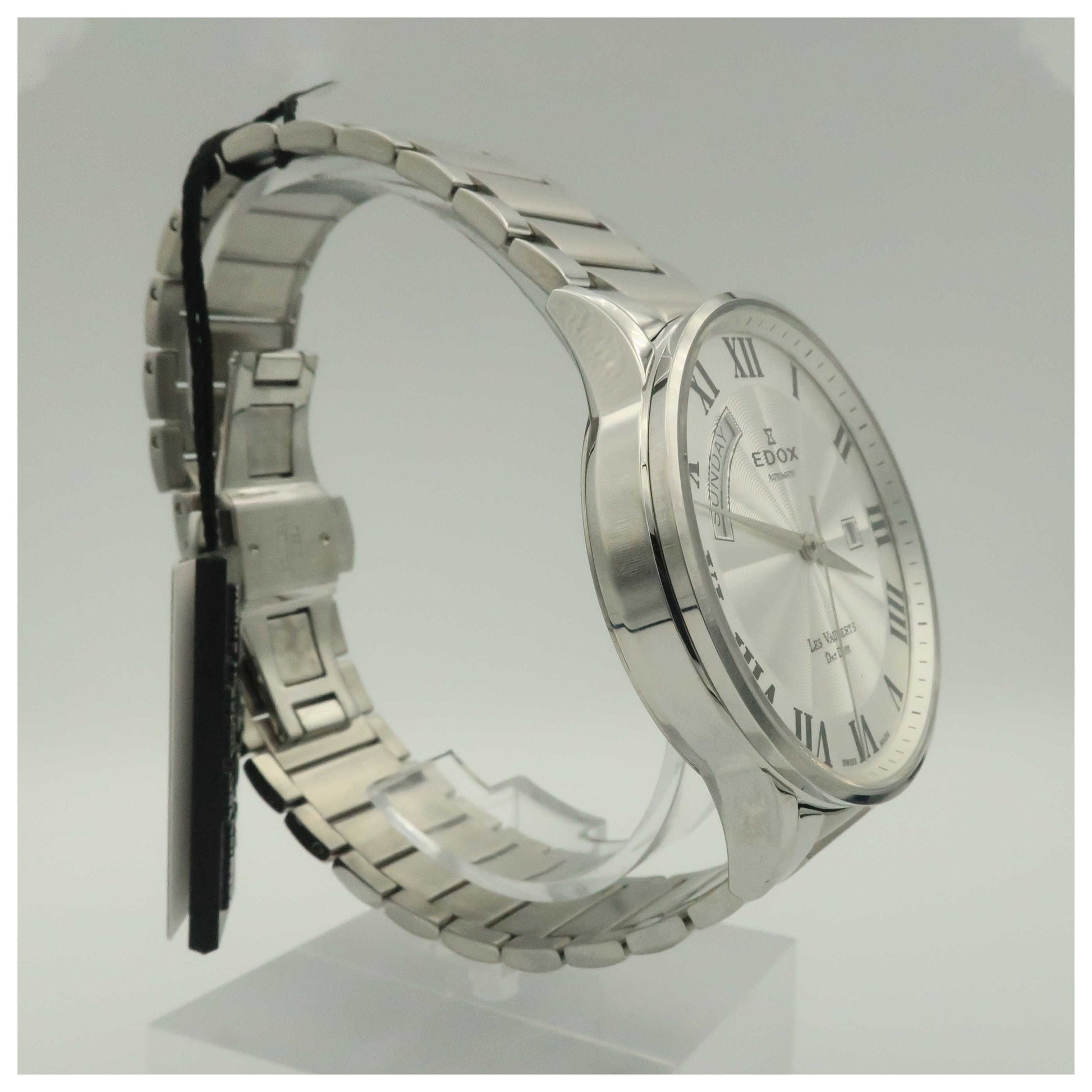 Edox Les Vauberts Men's Automatic Watch 83011-3B-AR-SDV - Image #3