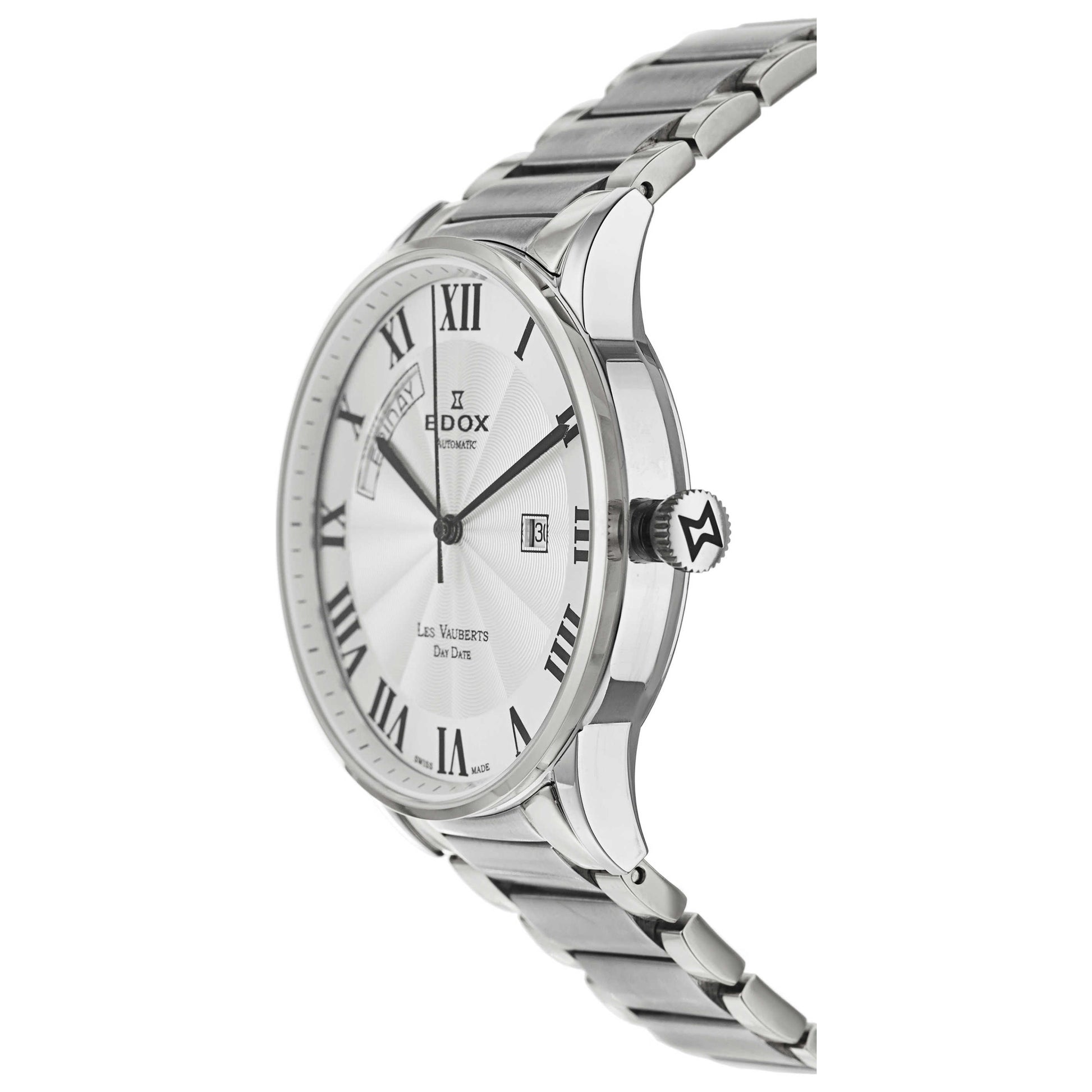 Edox Les Vauberts Men's Automatic Watch 83011-3B-AR - Image #4