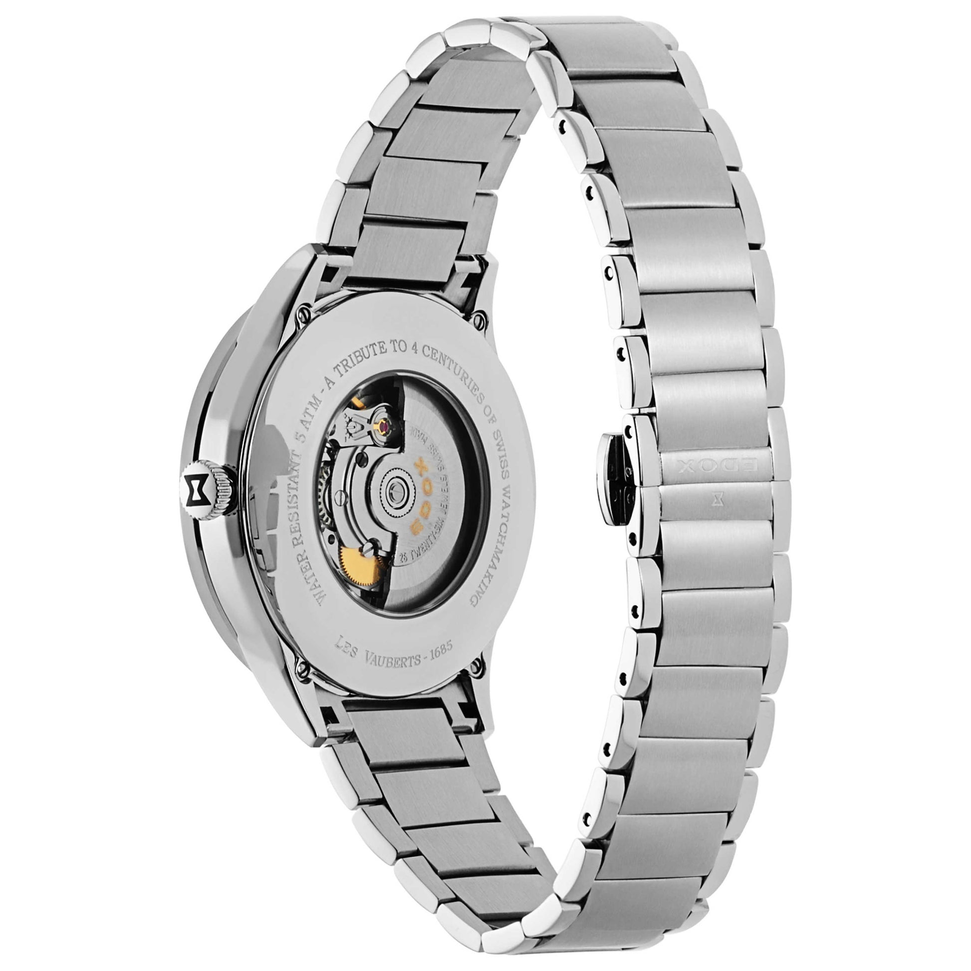 Edox Les Vauberts Men's Automatic Watch 83011-3N-NIN - Image #2