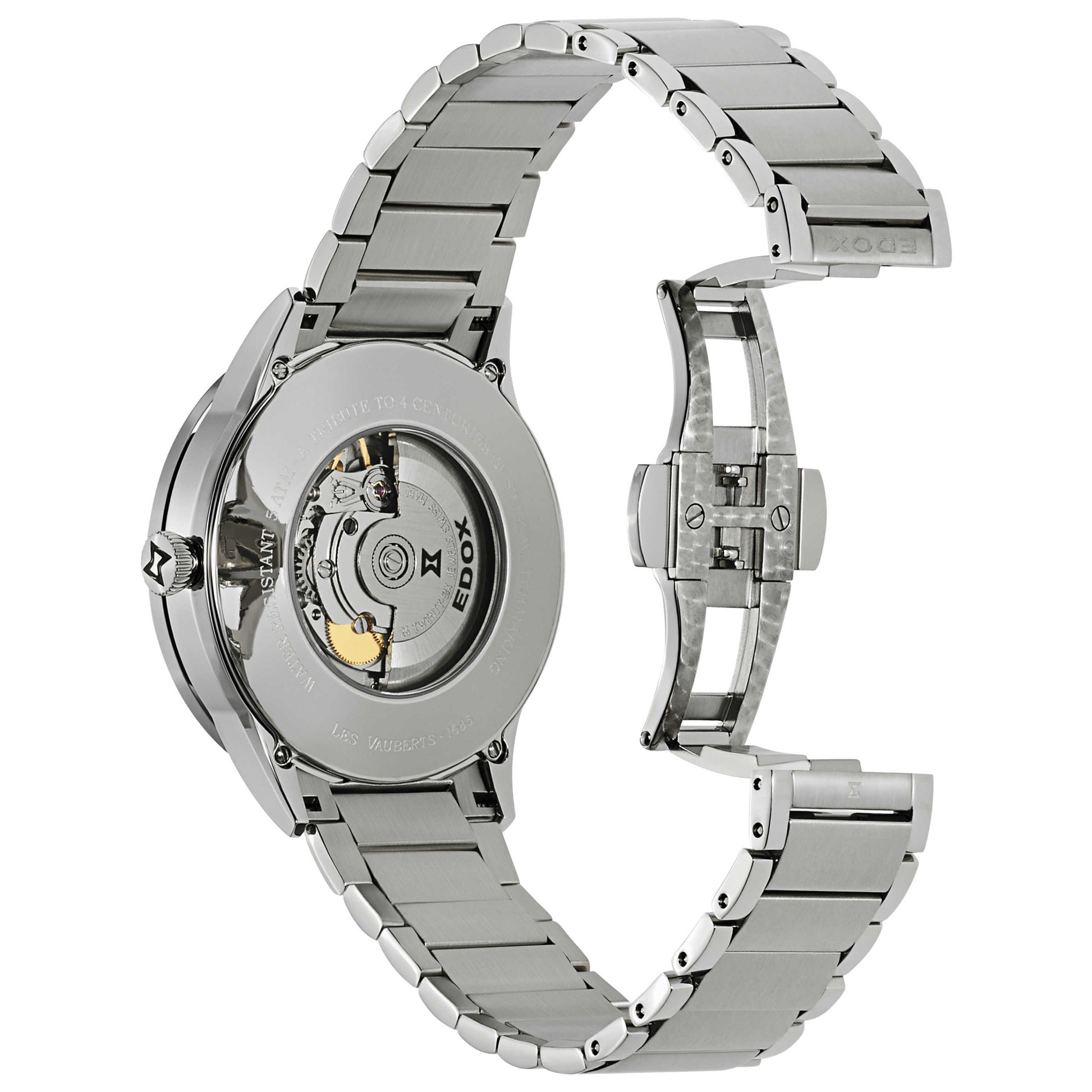 Edox Les Vauberts Men's Automatic Watch 83011-3N-NIN - Image #7