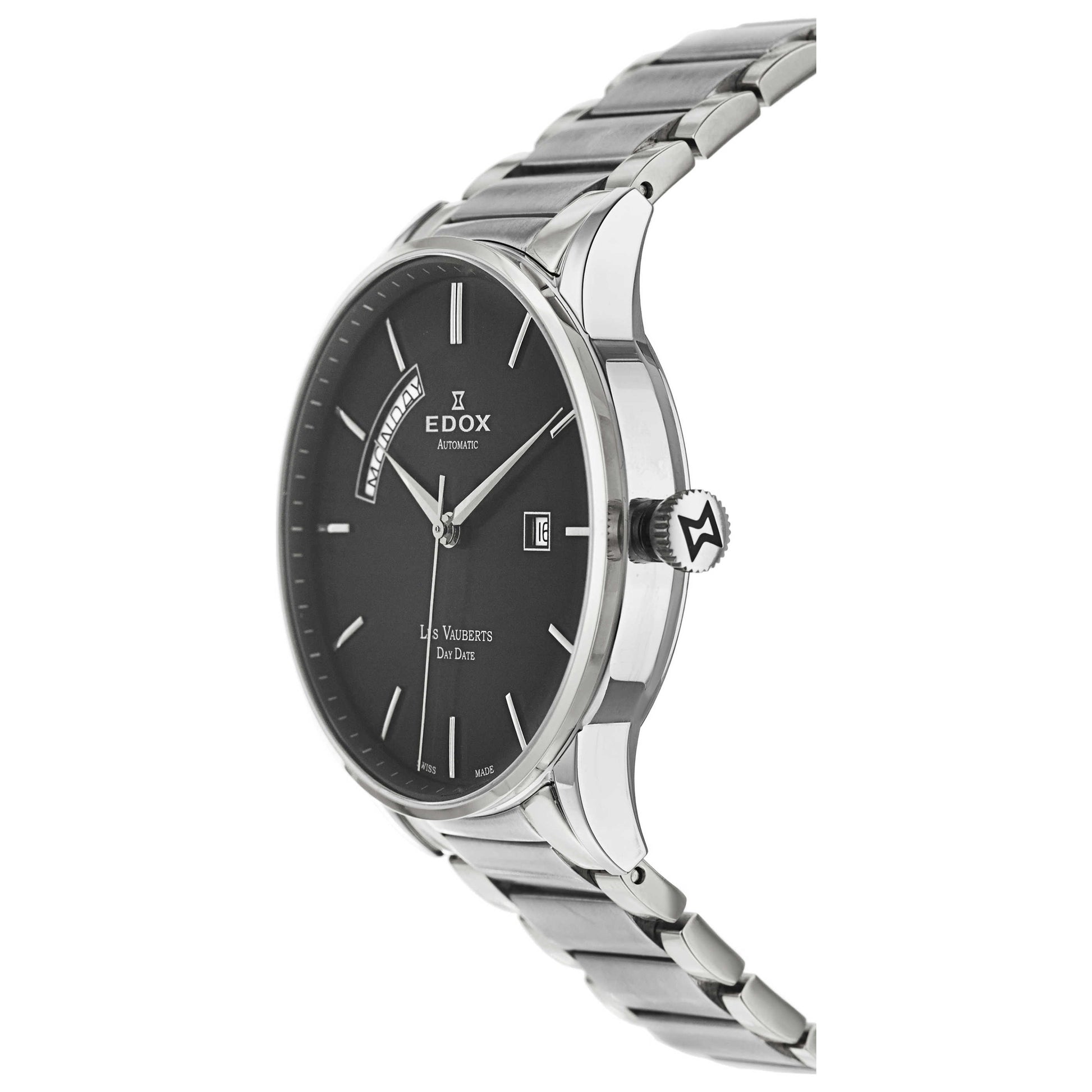 Edox Les Vauberts Men's Automatic Watch 83011-3N-NIN - Image #4