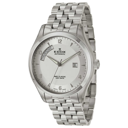 Front view of Edox WRC Men's Automatic Watch 83013-3-AIN