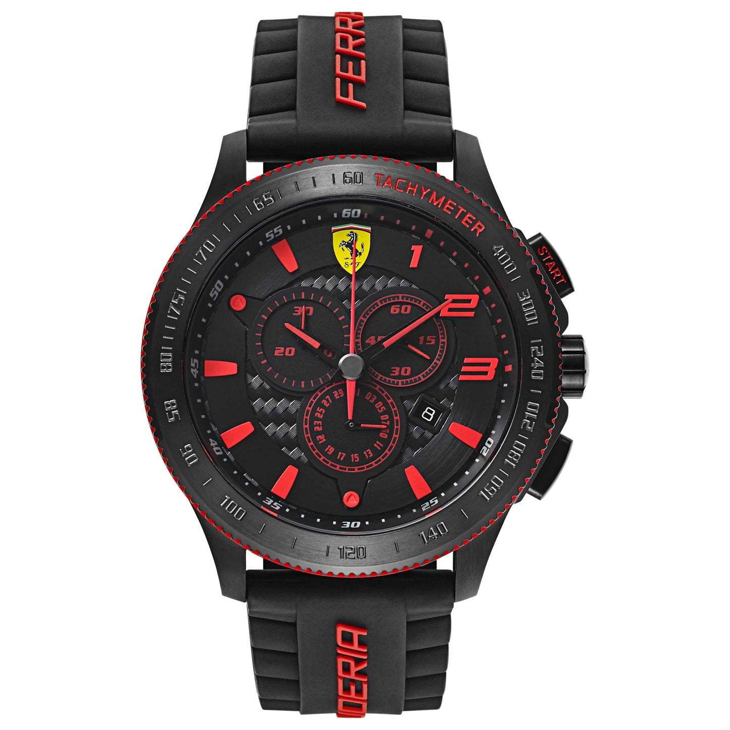 Front view of Ferrari Scuderia XX Men's Quartz Watch 830138