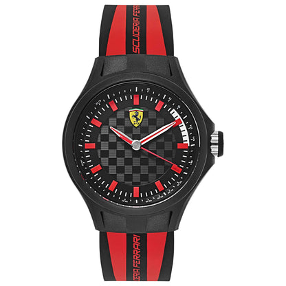 Front view of Ferrari Pit Crew Men's Japanese Quartz (Battery-Powered) Watch 830172