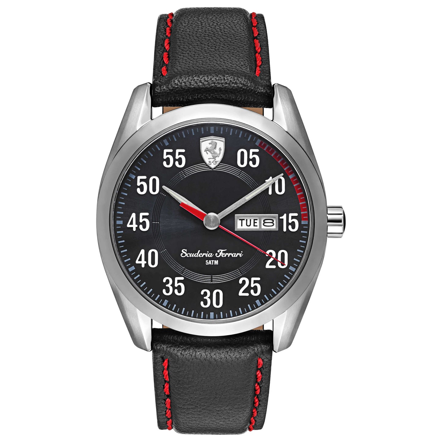 Front view of Ferrari D50 Men's Japanese Quartz (Battery-Powered) Watch 830173
