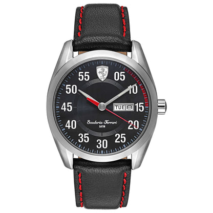Front view of Ferrari D50 Men's Japanese Quartz (Battery-Powered) Watch 830173