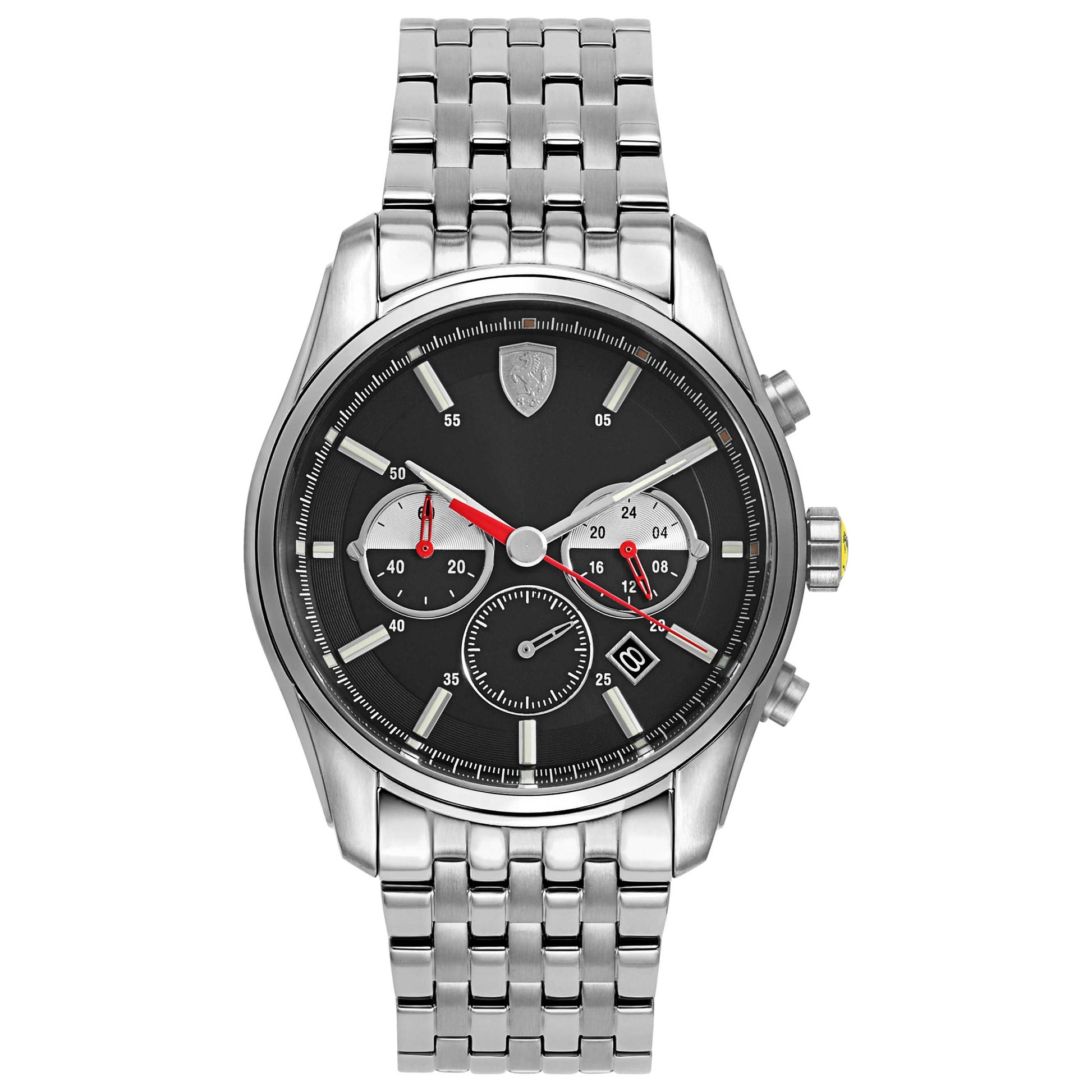 Front view of Ferrari GTB-C Men's Japanese Quartz (Battery-Powered) Watch 830197