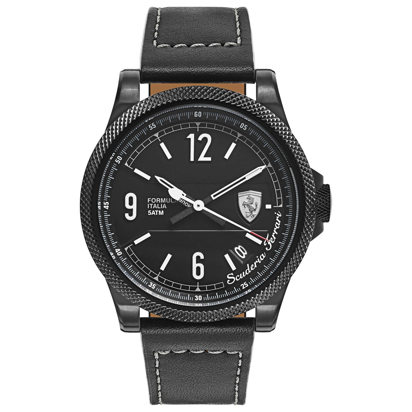 Front view of Ferrari Formula Italia S Men's Japanese Quartz (Battery-Powered) Watch 830272