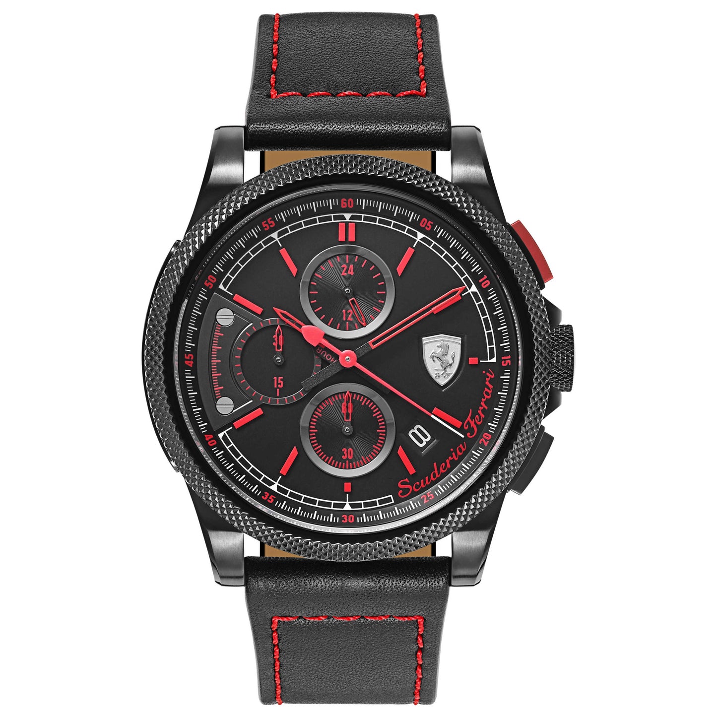Front view of Ferrari Formula Italia S Men's Japanese Quartz (Battery-Powered) Watch 830273