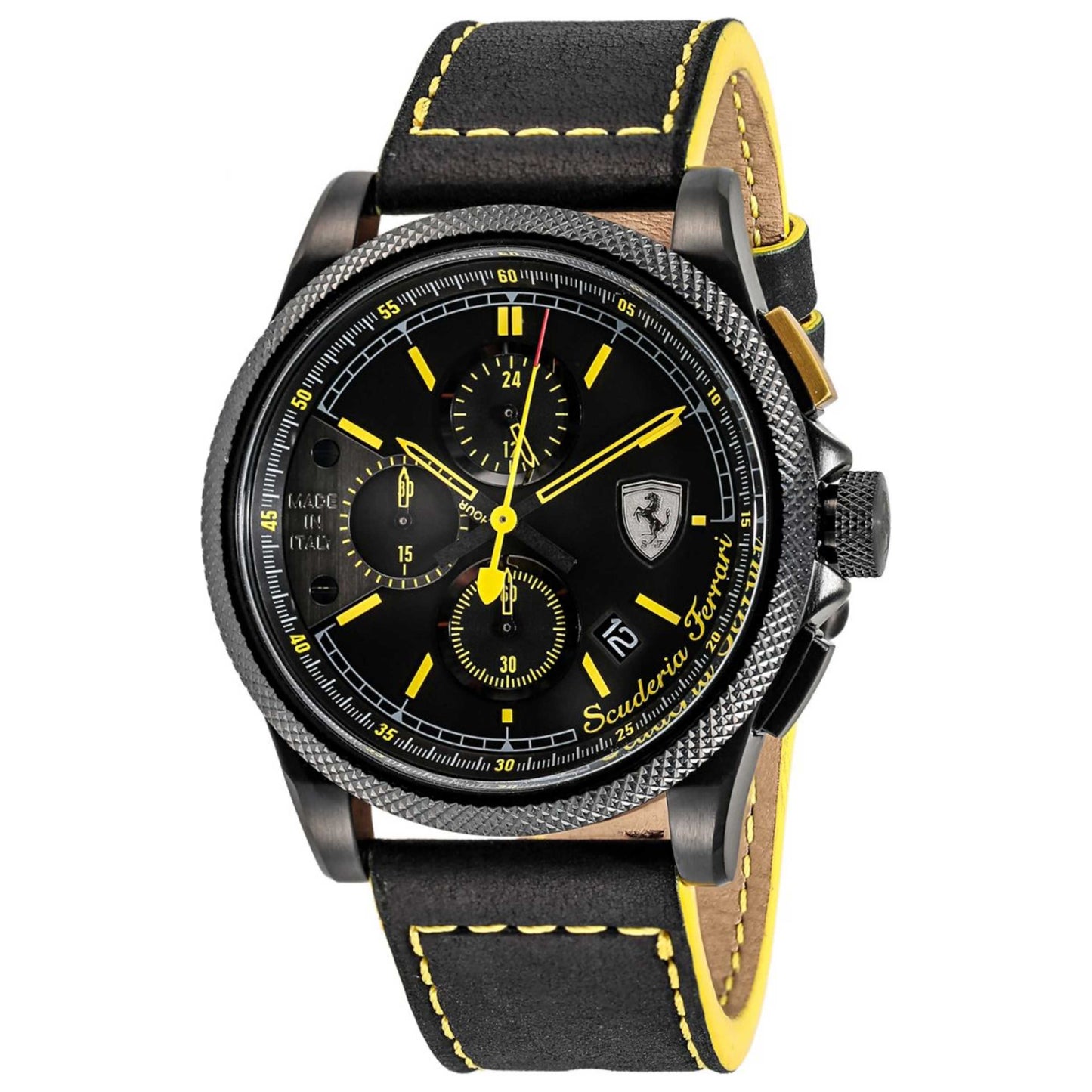Front view of Ferrari Formula Italia S Men's Quartz Watch 830274