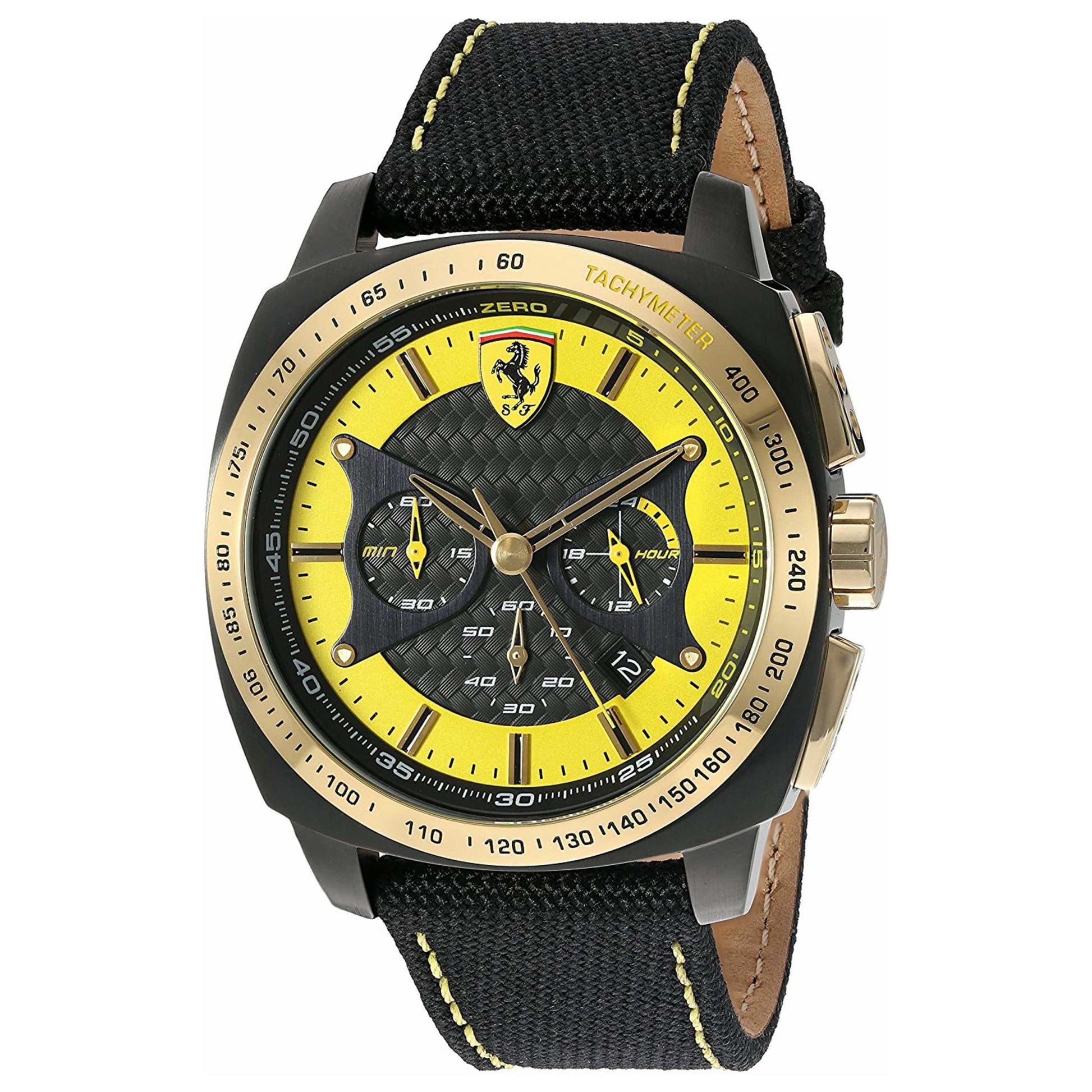 Front view of Ferrari Aero Evo Men's Quartz Watch 830291