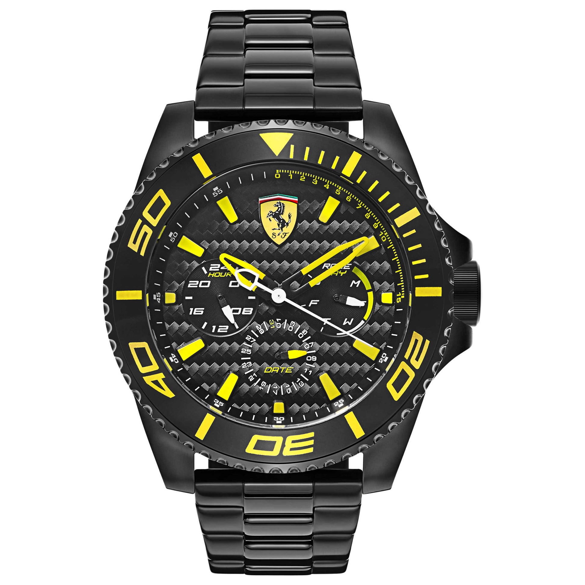 Front view of Ferrari XX Kers Men's Japanese Quartz (Battery-Powered) Watch 830309