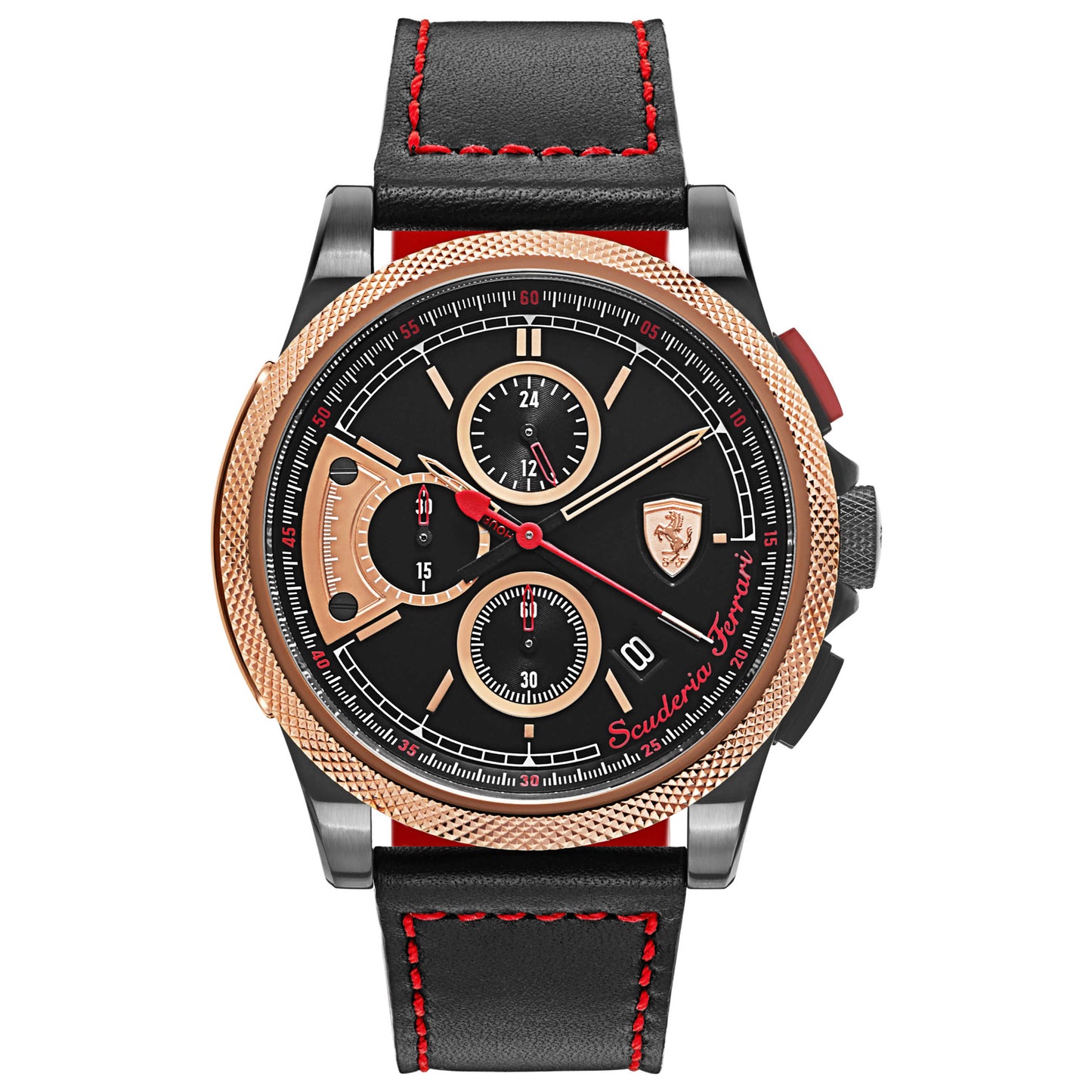 Front view of Ferrari Formula Italia S Men's Japanese Quartz (Battery-Powered) Watch 830313