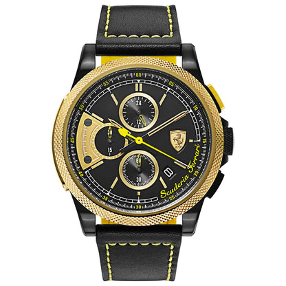 Front view of Ferrari Formula Italia S Men's Japanese Quartz (Battery-Powered) Watch 830314