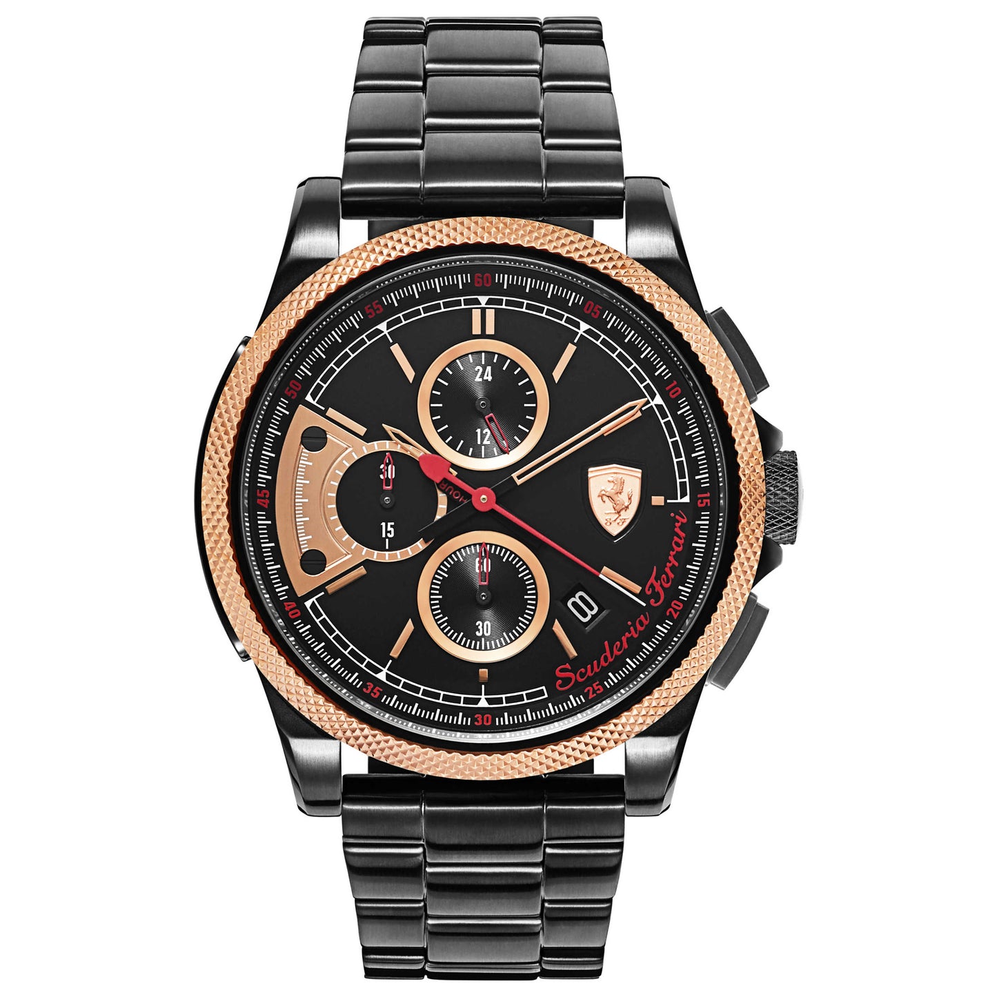Front view of Ferrari Formula Italia S Men's Japanese Quartz (Battery-Powered) Watch 830315