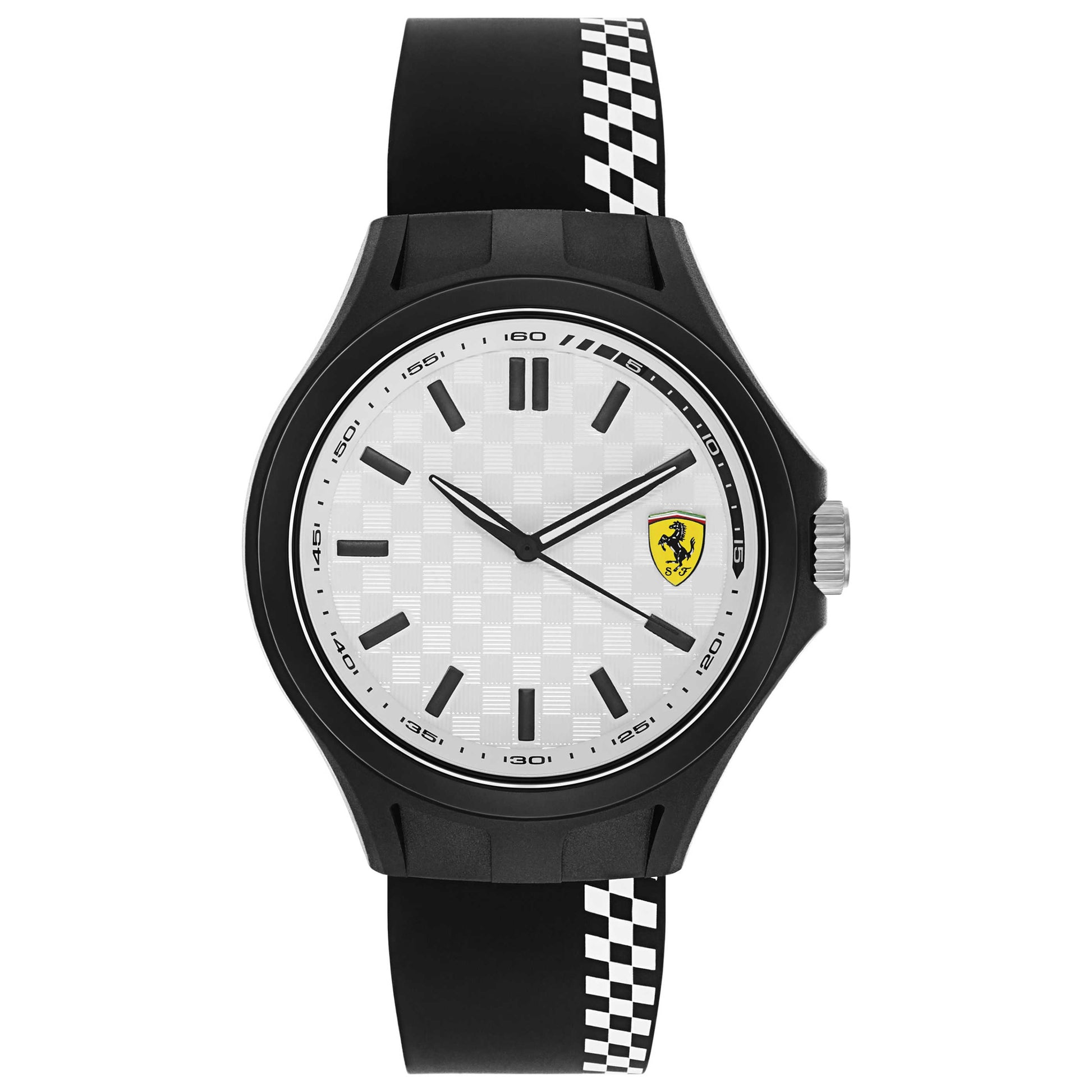 Front view of Ferrari Pit Crew Men's Japanese Quartz (Battery-Powered) Watch 830326