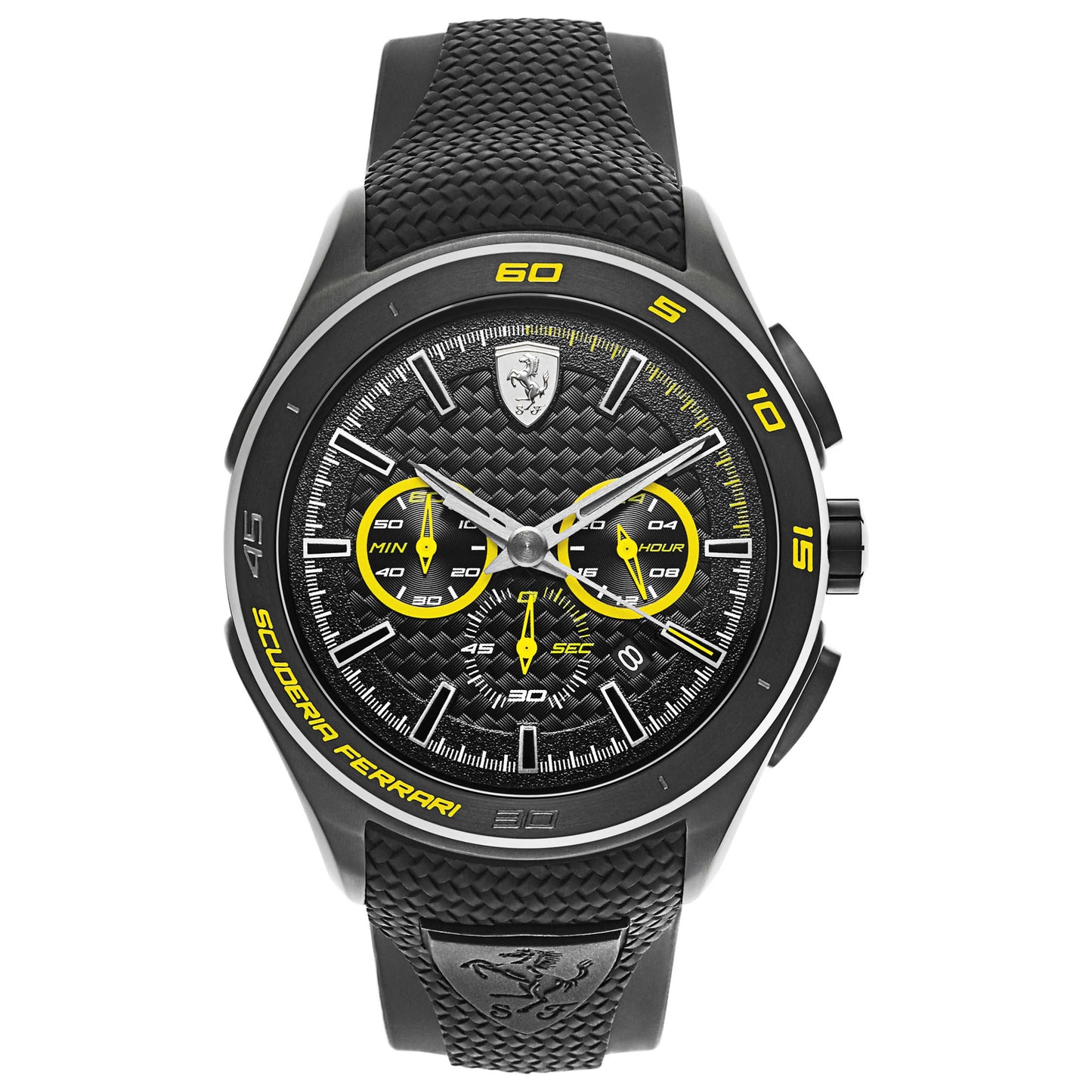 Front view of Ferrari Gran Premio Men's Japanese Quartz (Battery-Powered) Watch 830345