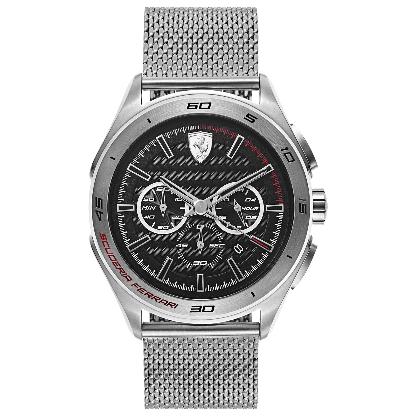 Front view of Ferrari Gran Premio Men's Japanese Quartz (Battery-Powered) Watch 830347