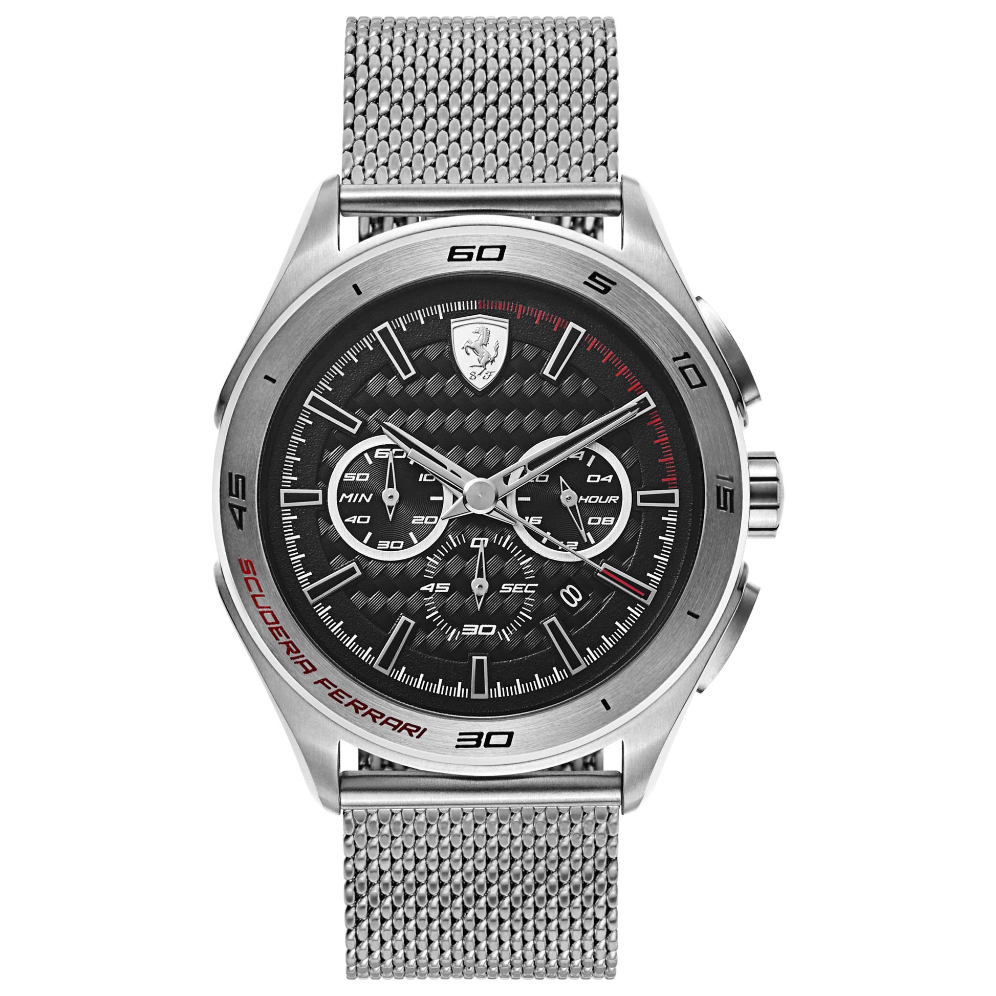 Front view of Ferrari Gran Premio Men's Japanese Quartz (Battery-Powered) Watch 830347