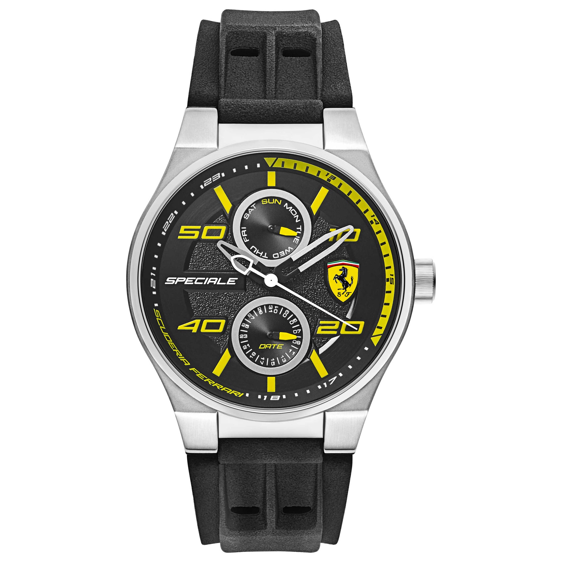 Front view of Ferrari Speciale Men's Japanese Quartz (Battery-Powered) Watch 830355