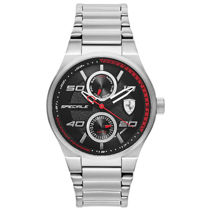 Front view of Ferrari Speciale Men's Japanese Quartz (Battery-Powered) Watch 830358