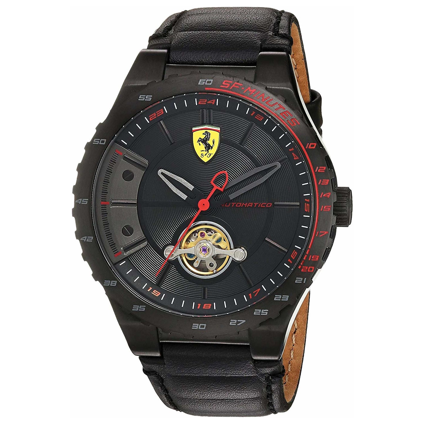 Front view of Ferrari Speciale Evo Men's Automatic Watch 830366