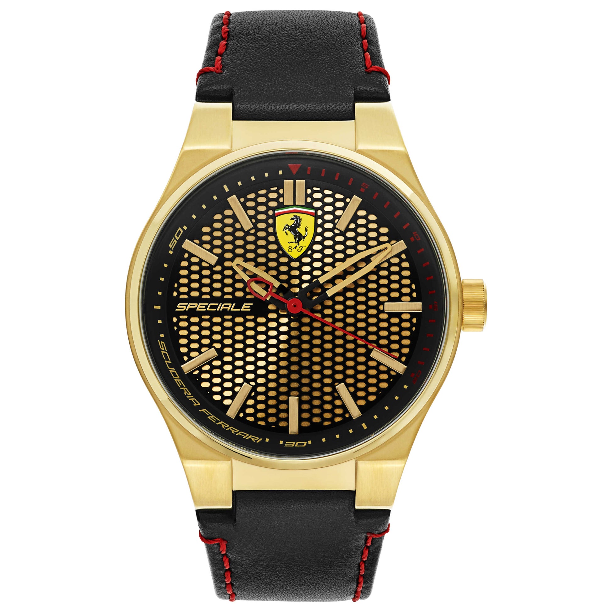 Front view of Ferrari Speciale Men's Japanese Quartz (Battery-Powered) Watch 830381