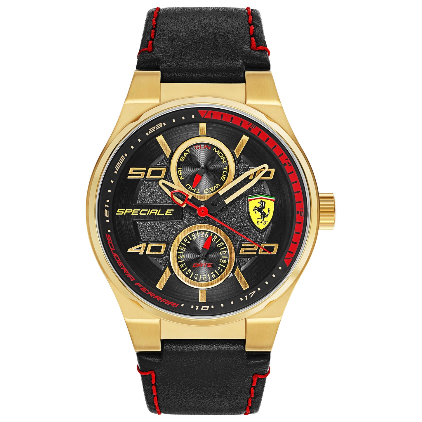 Front view of Ferrari Speciale Men's Japanese Quartz (Battery-Powered) Watch 830383
