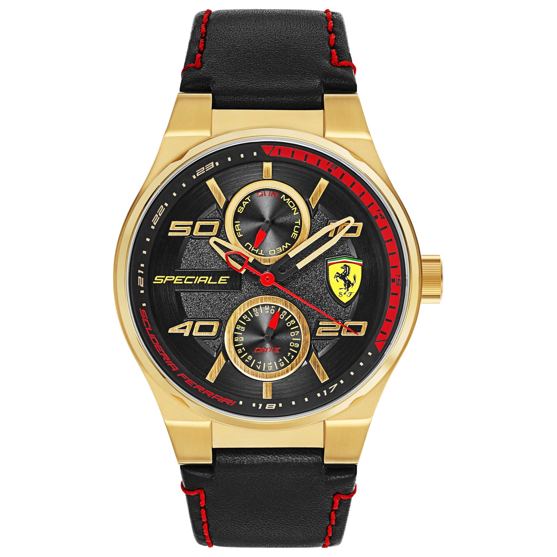 Front view of Ferrari Speciale Men's Japanese Quartz (Battery-Powered) Watch 830383