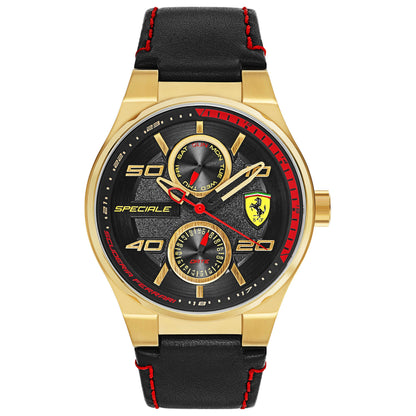 Front view of Ferrari Speciale Men's Japanese Quartz (Battery-Powered) Watch 830383