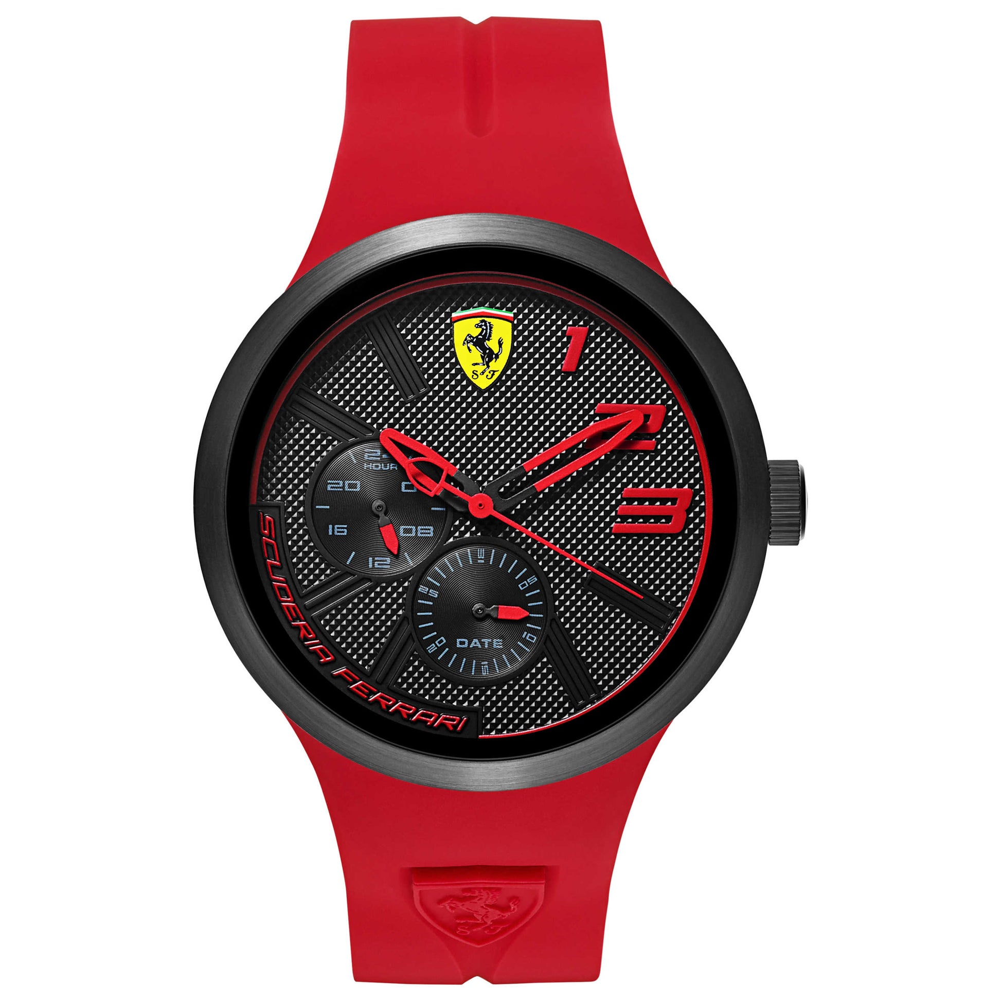 Front view of Ferrari FXX Men's Japanese Quartz (Battery-Powered) Watch 830396