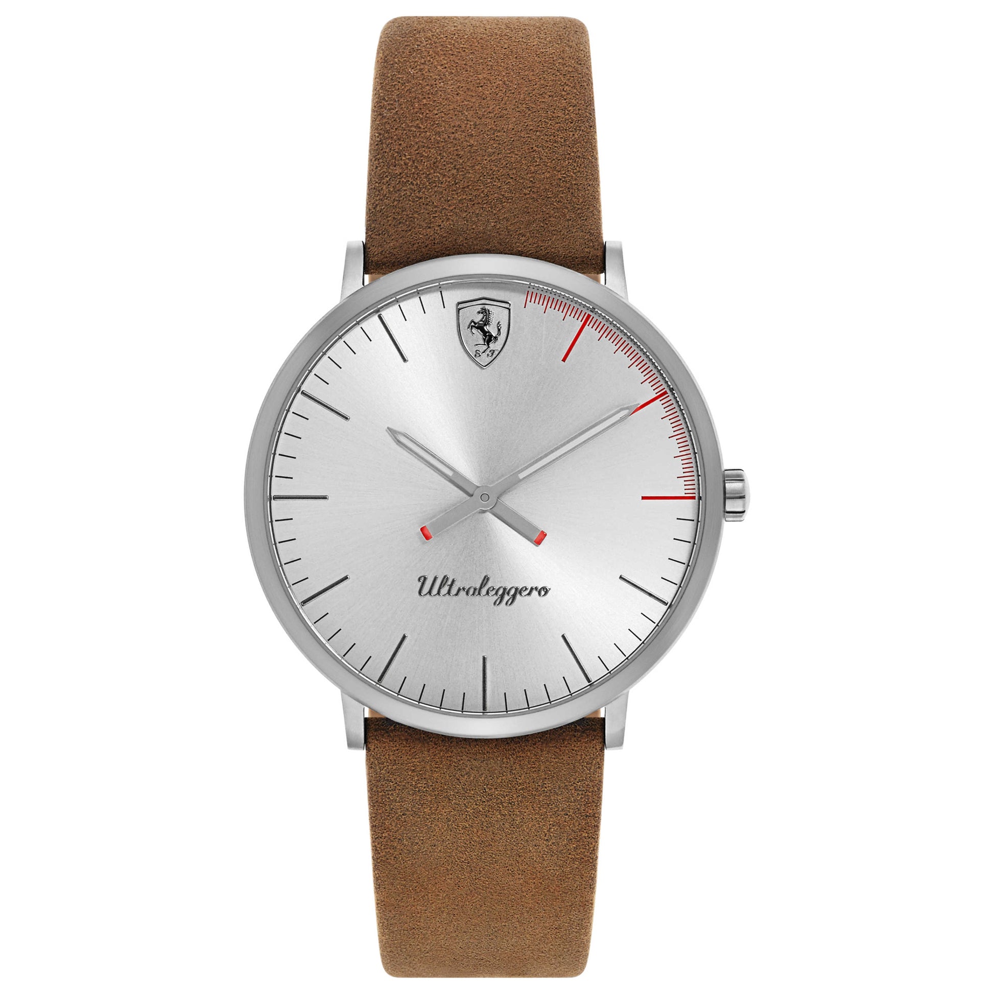 Front view of Ferrari Ultraleggero Men's Japanese Quartz (Battery-Powered) Watch 830405