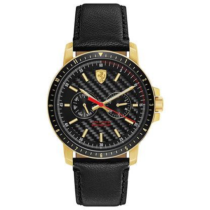 Front view of Ferrari Turbo Men's Japanese Quartz (Battery-Powered) Watch 830451