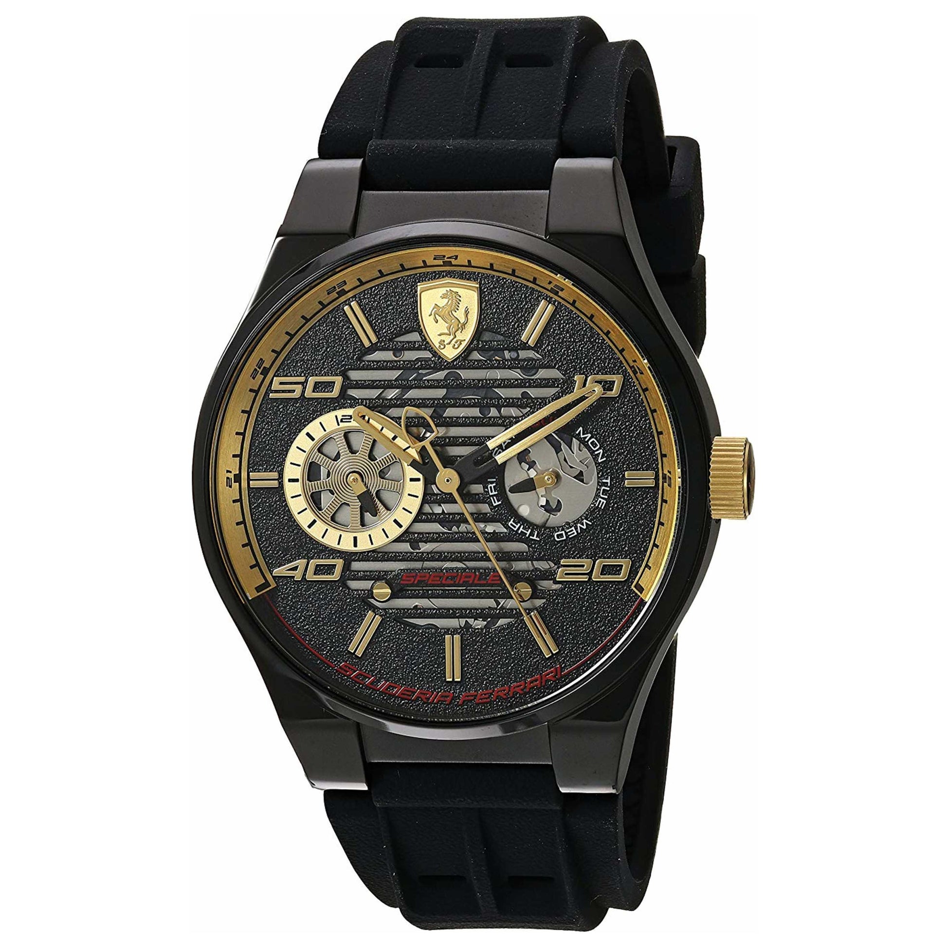 Front view of Ferrari Speciale Men's Quartz Watch 830457