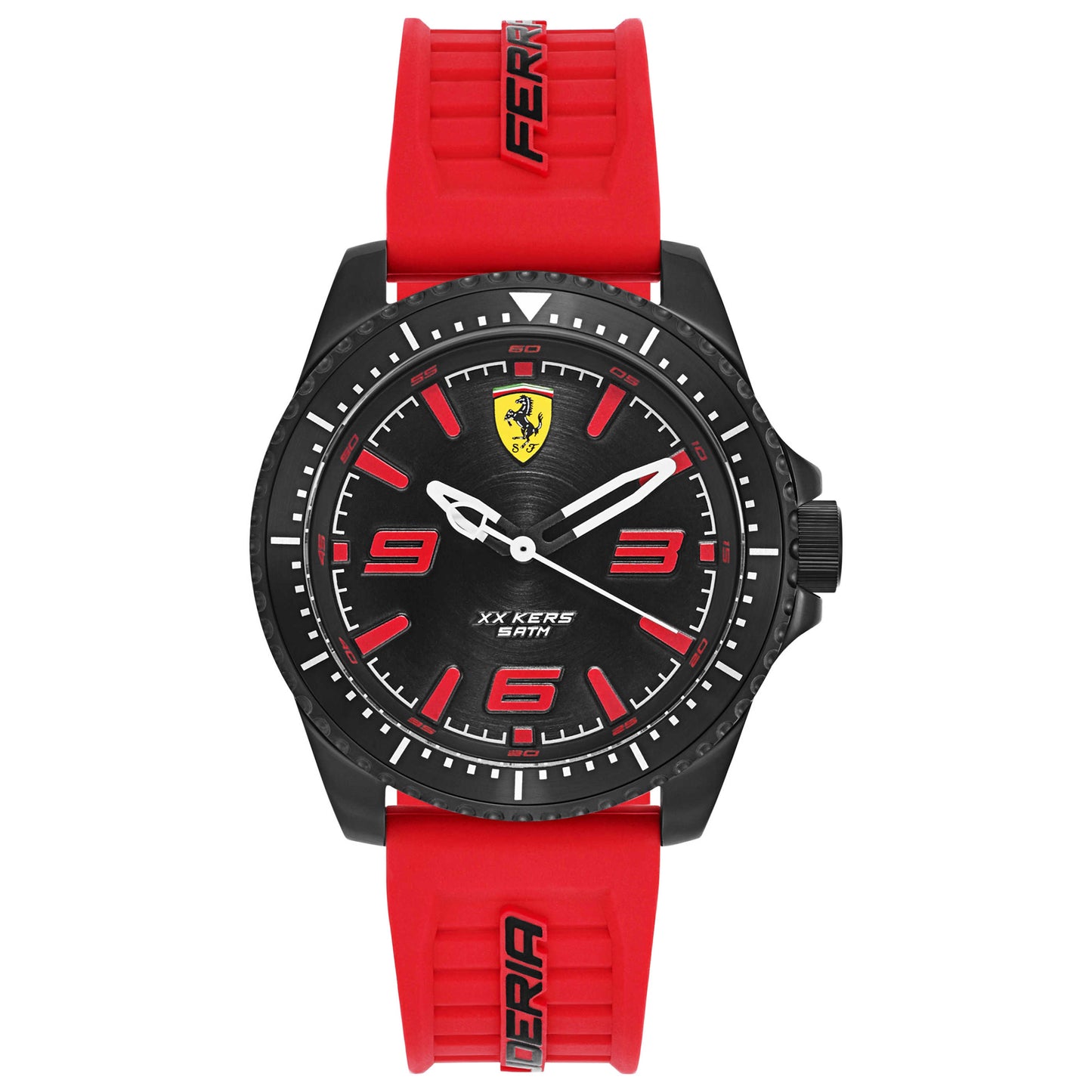 Front view of Ferrari XX Kers Men's Japanese Quartz (Battery-Powered) Watch 830484