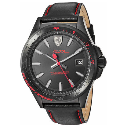 Front view of Ferrari Analog Men's Quartz Watch 830497