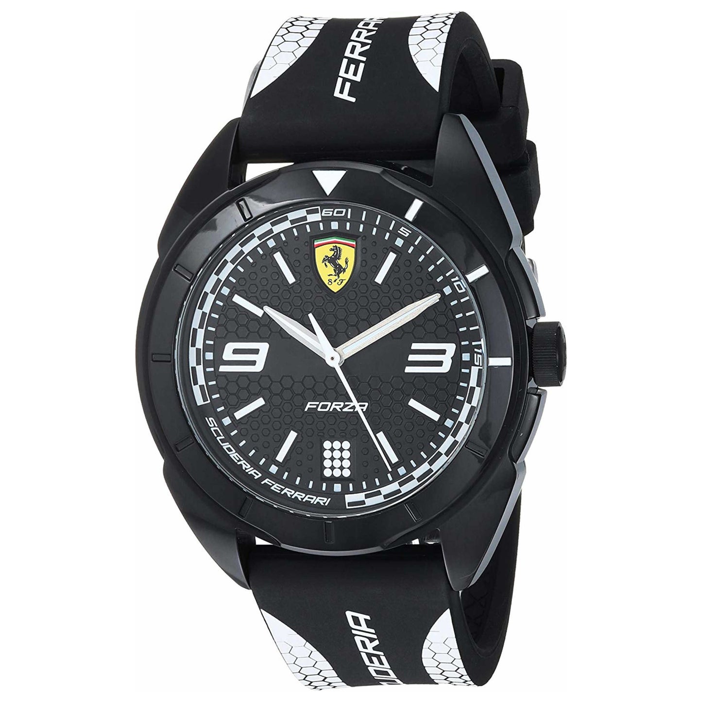 Front view of Ferrari Analog Men's Quartz Watch 830519
