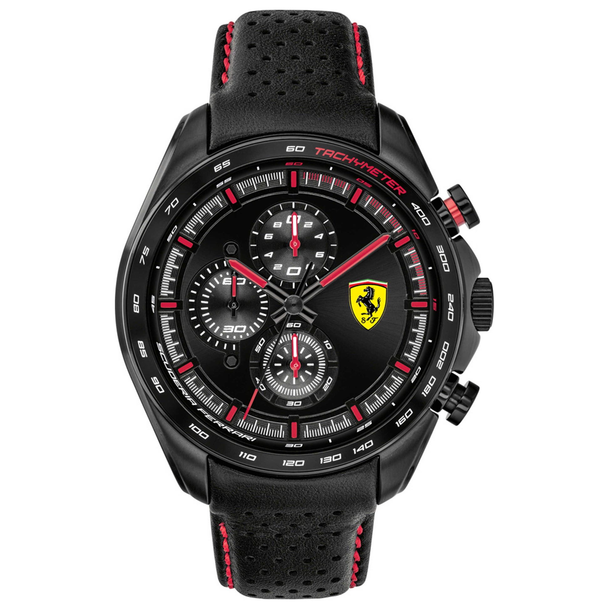 Front view of Ferrari Scuderia Men's Quartz Watch 830647