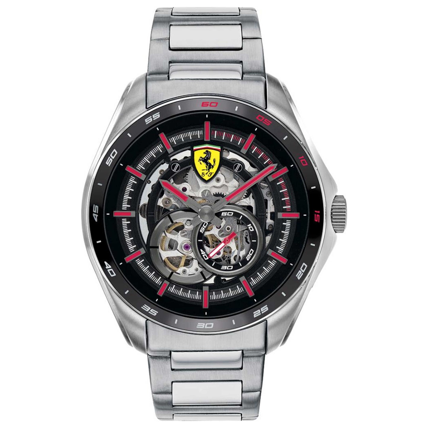 Front view of Ferrari Scuderia Men's Quartz Watch 830689