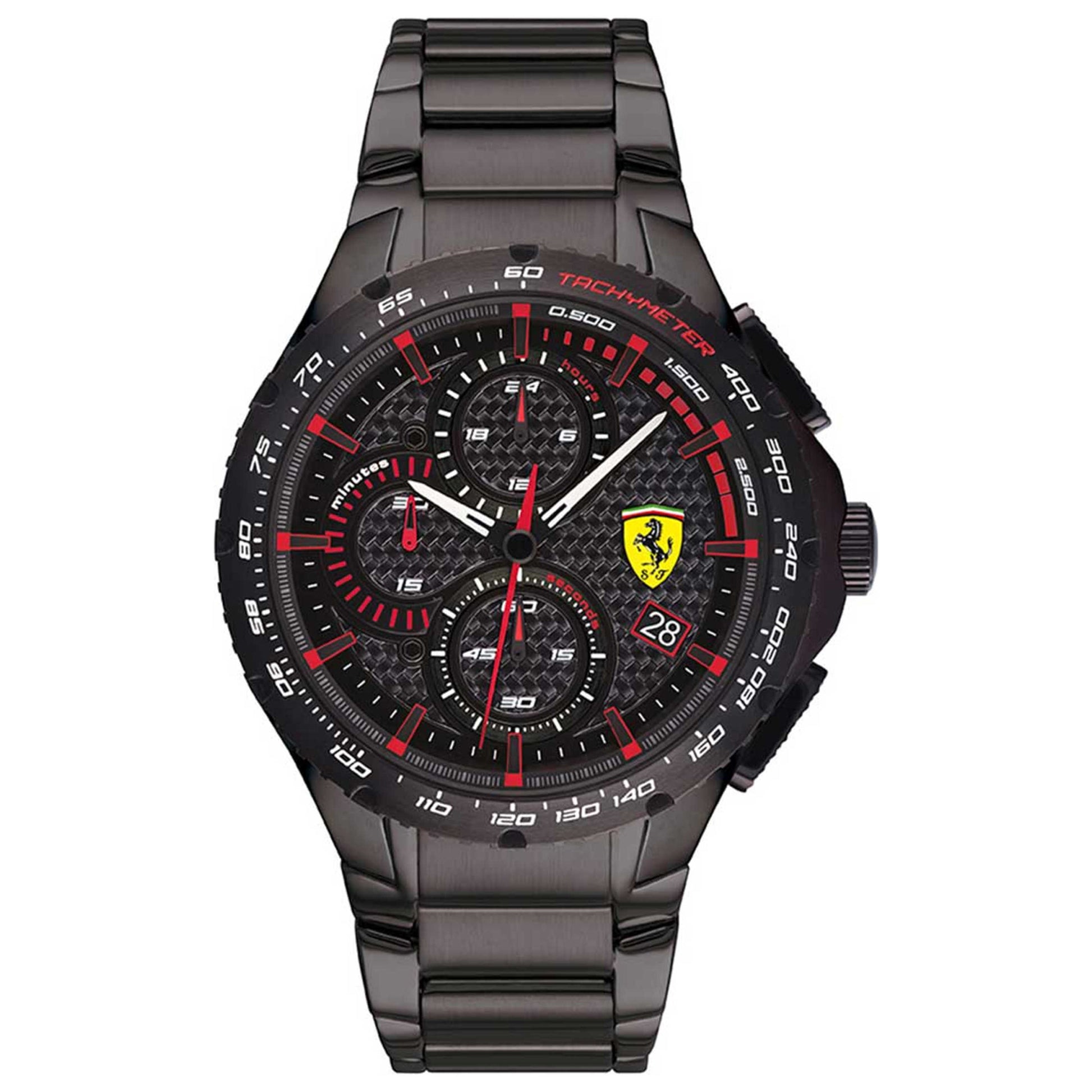 Front view of Ferrari Scuderia Men's Quartz Watch 830730